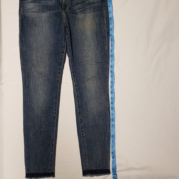 Frame Le High Skinny raw untrimmed hem size 31 - Picture 2 of 8